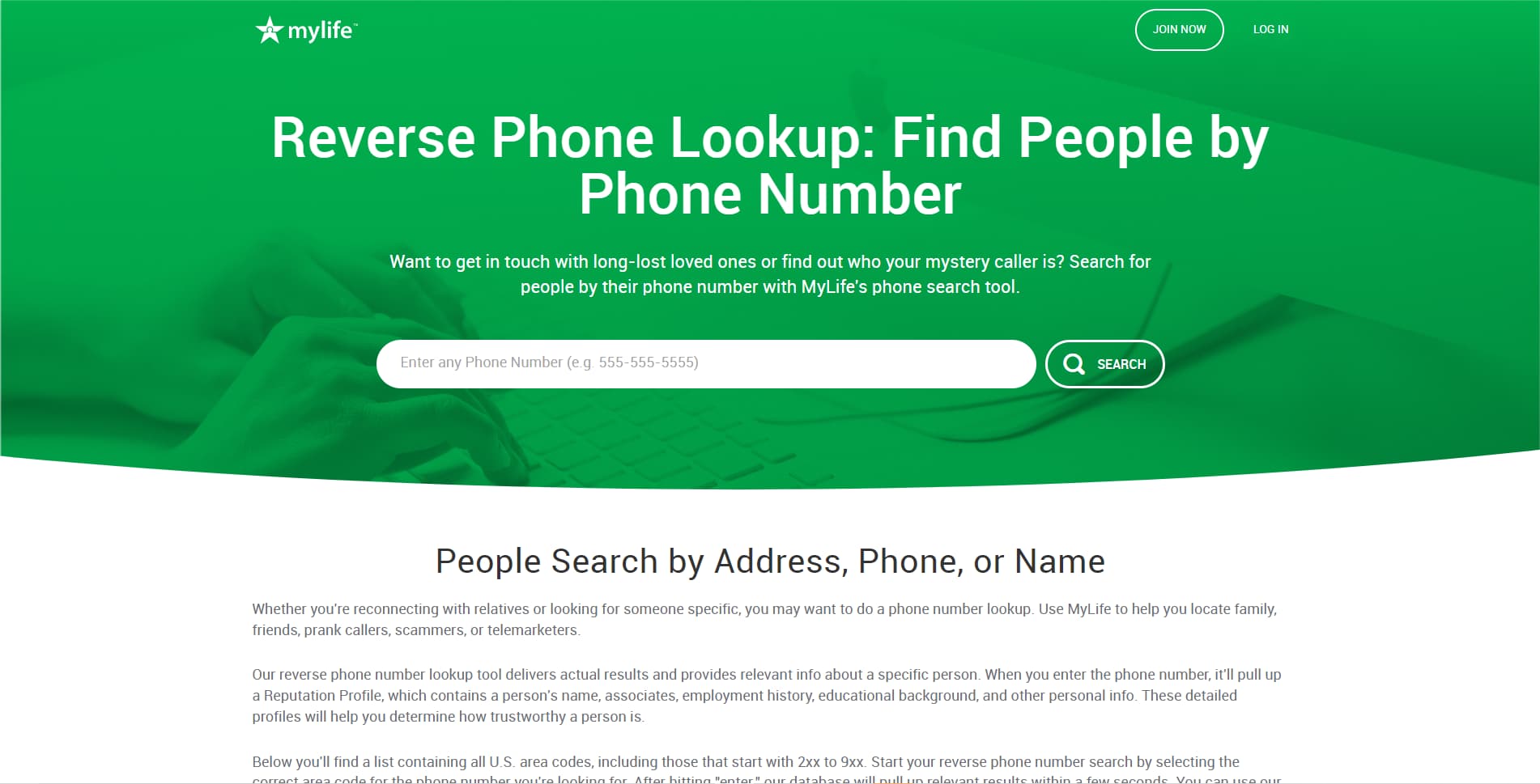 Mylife Reverse Phone Lookup